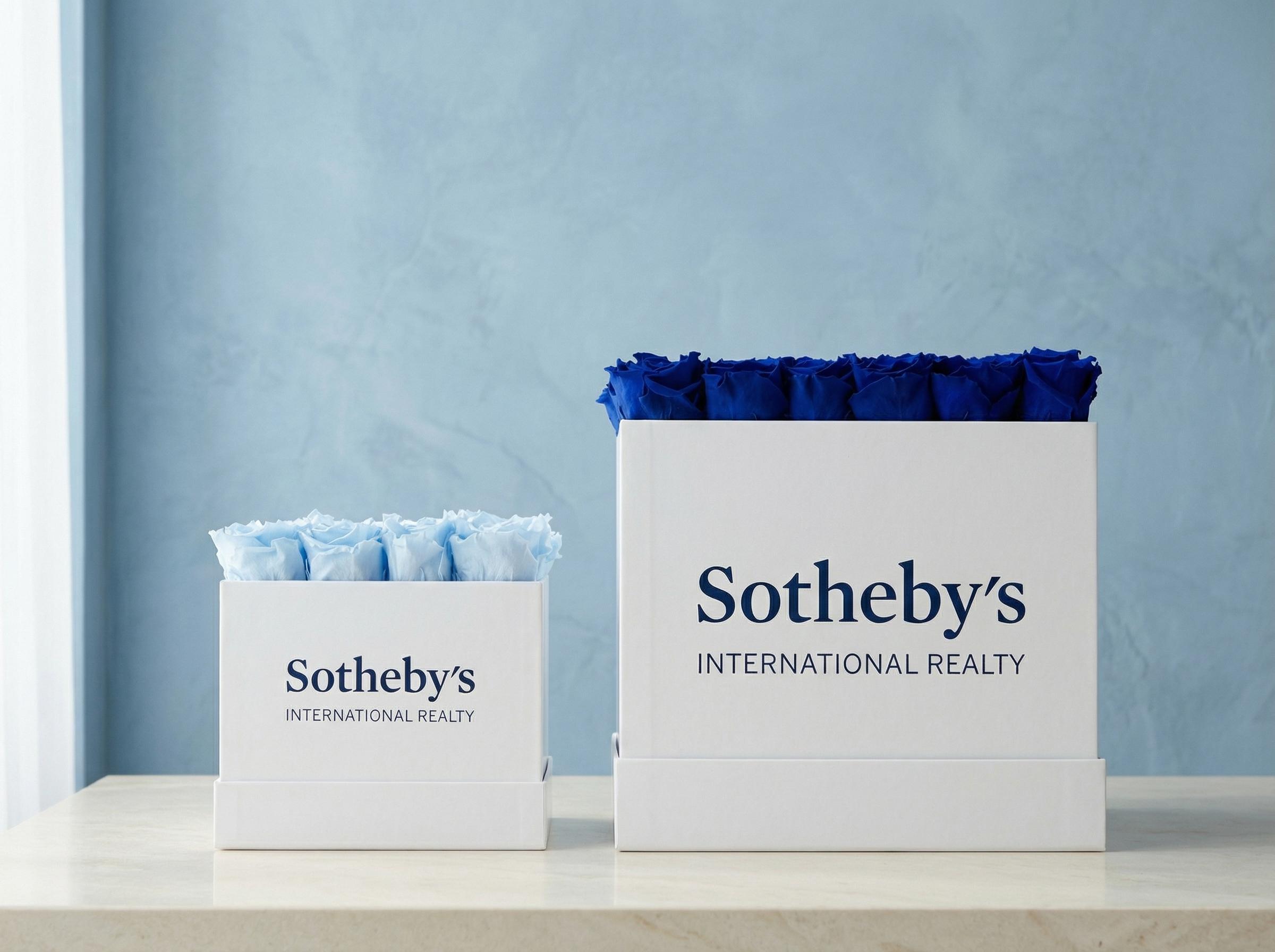 Kate Spade custom branded rose box