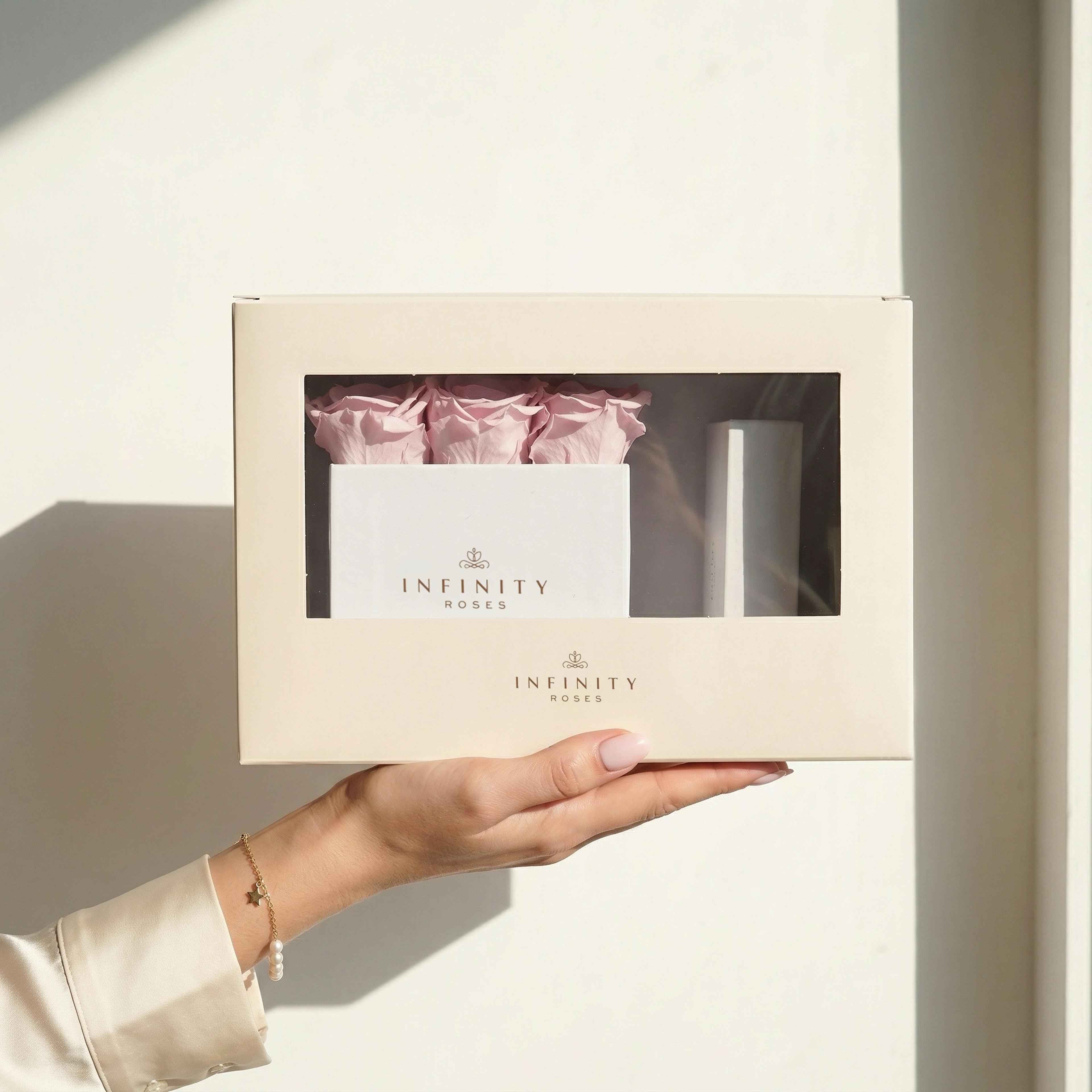 Infinity Roses gift box