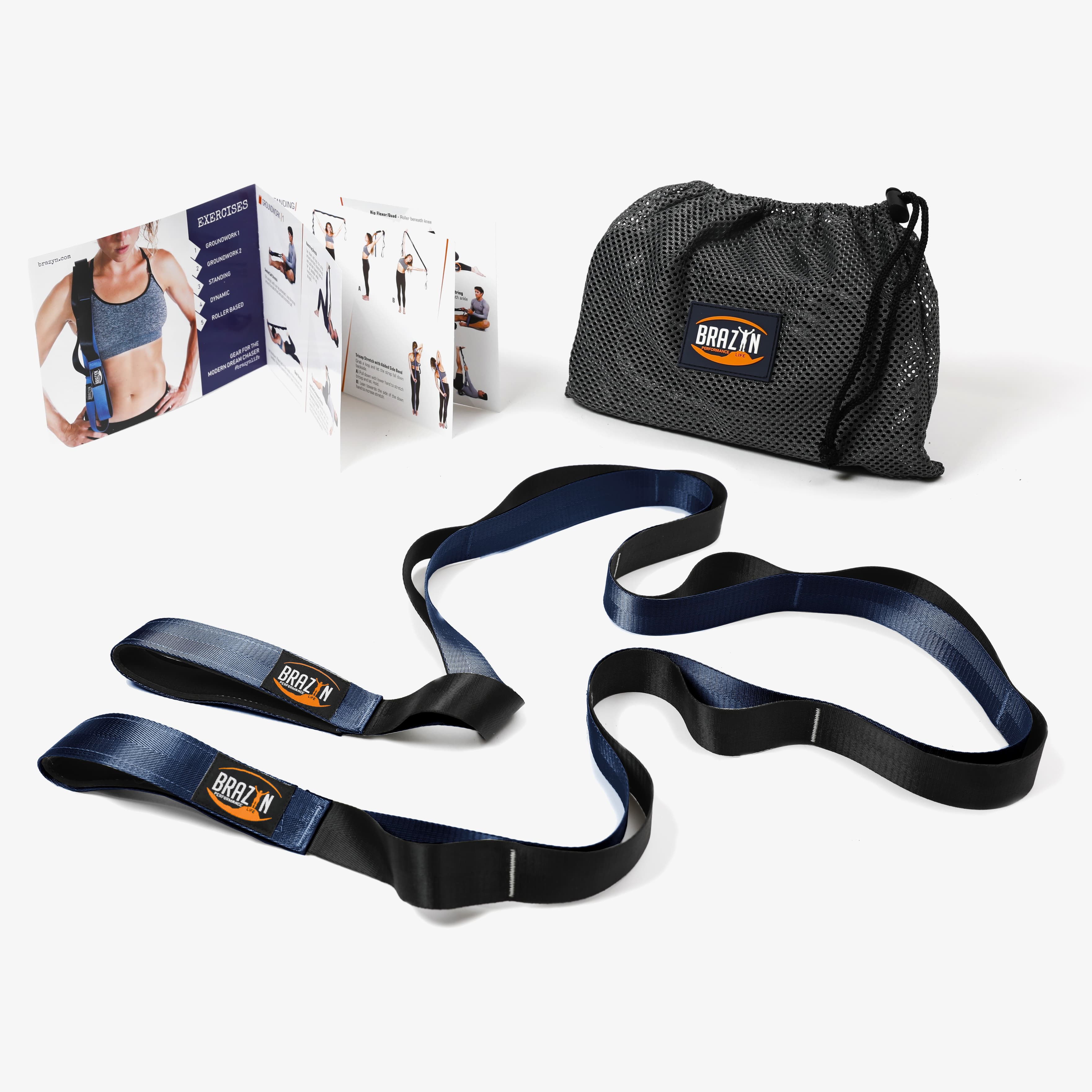 Mobility Stretching Strap - Navy