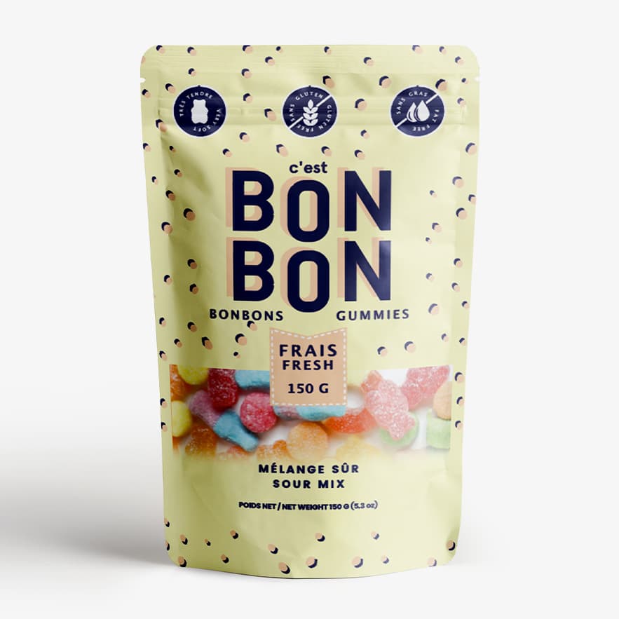 Sour Mix Gummy Candies