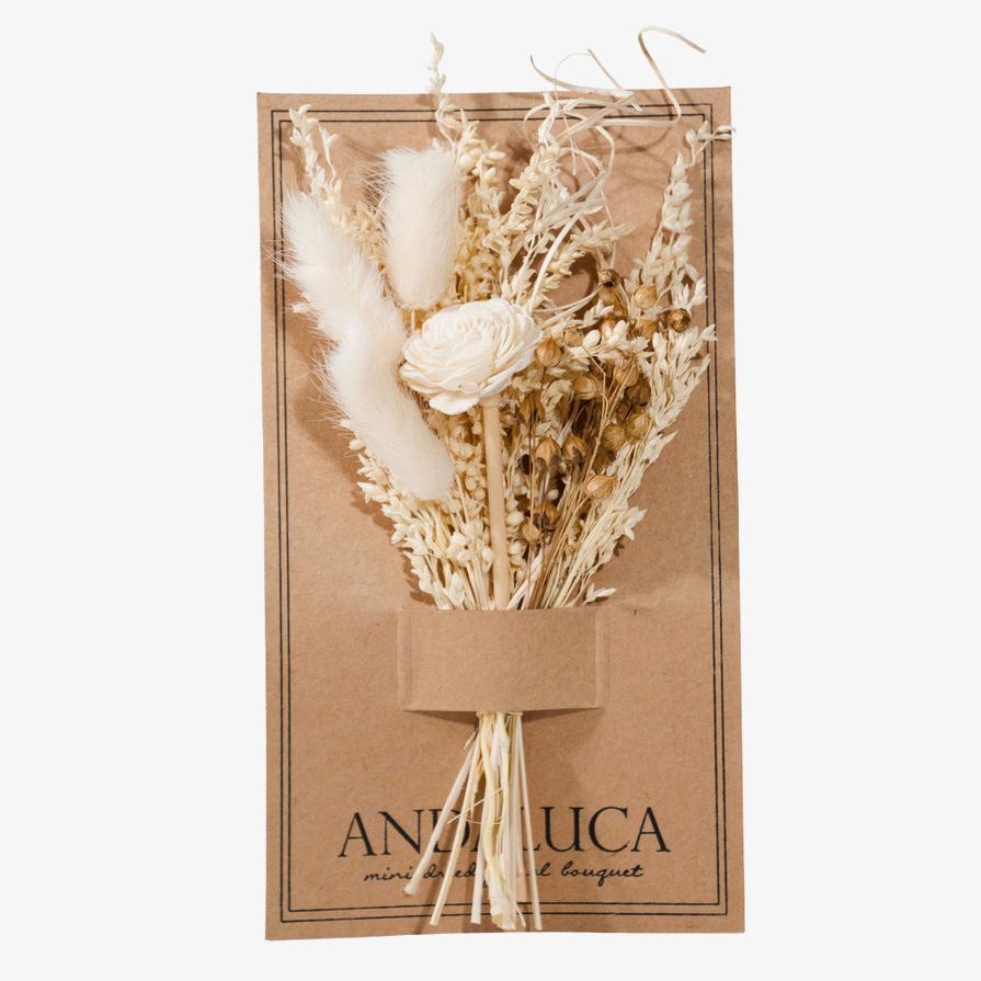 Ivory Wildflower Mini Bouquet