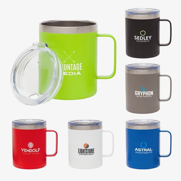 Camper 14 oz Vacuum Mug with Copper Lining