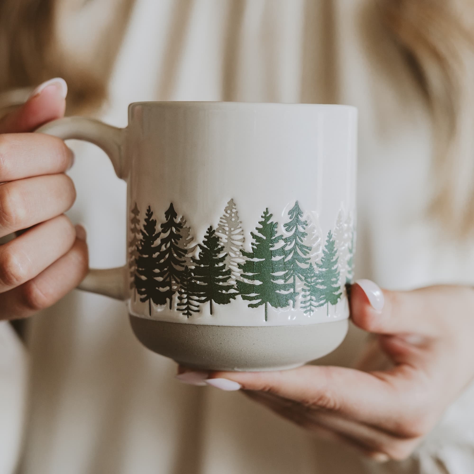 Forest Stoneware Mug - 14oz