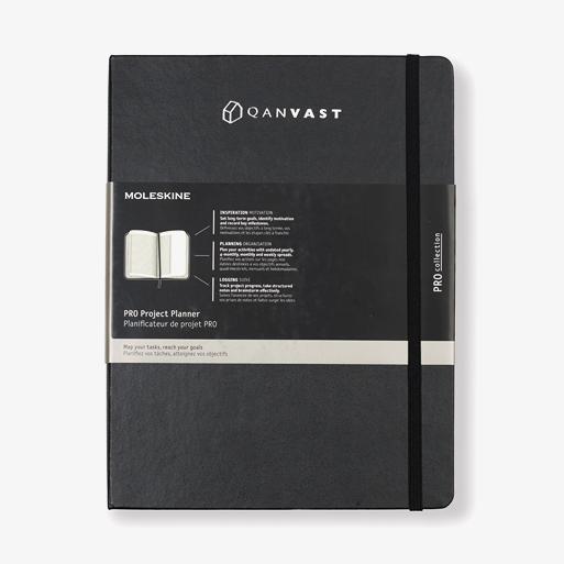 Moleskine Hard Cover Ruled XL Professional Project Planner