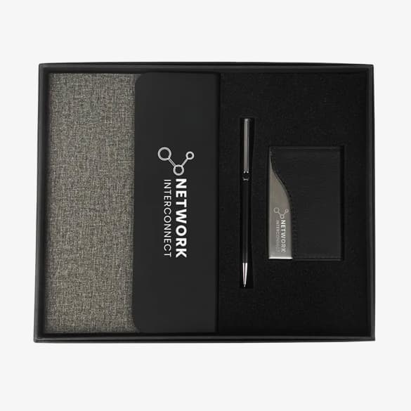 Regal Journal, Pen & Card Case Gift Set