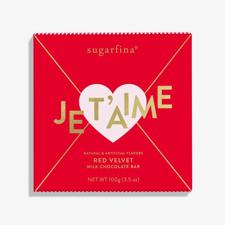 Je T'aime Red Velvet Chocolate Bar