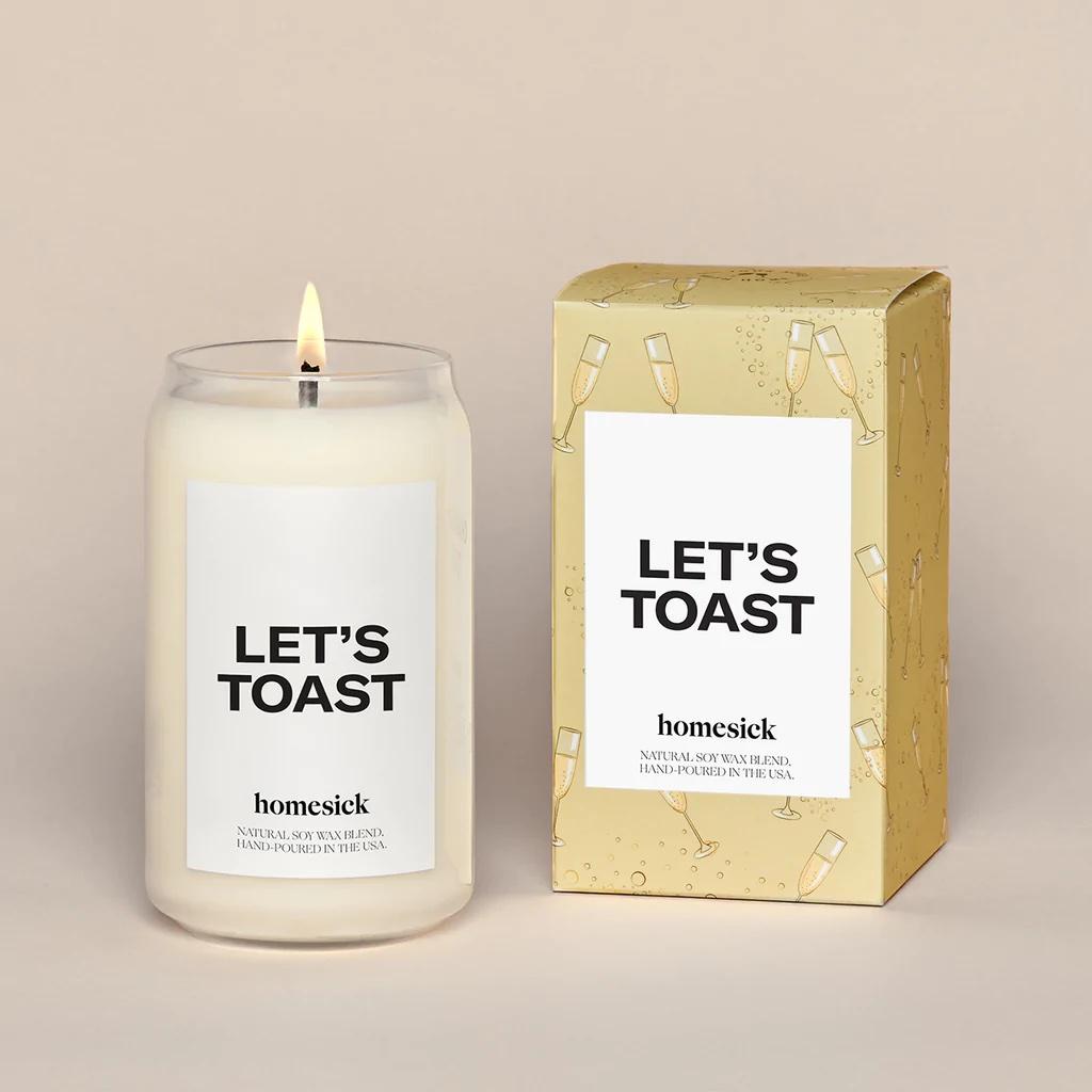 Let’s Toast Candle