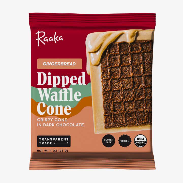 Gingerbread Dipped Waffle Cone Bar