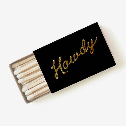 Howdy Matchbox