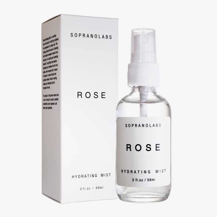 Rose Hydrating Mist Organic Face Toner