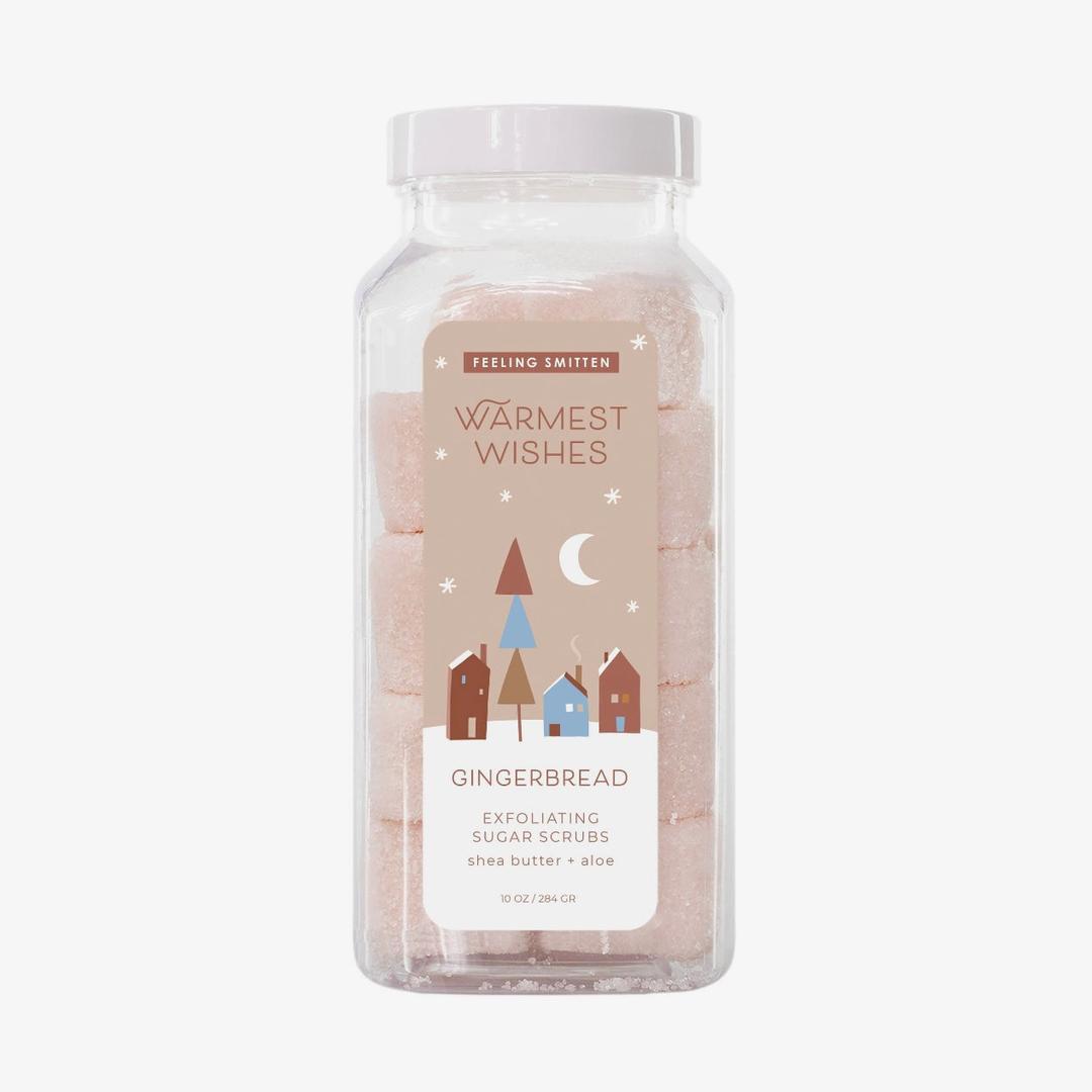 Gingerbread Exfoliating Sugar Cube Jar