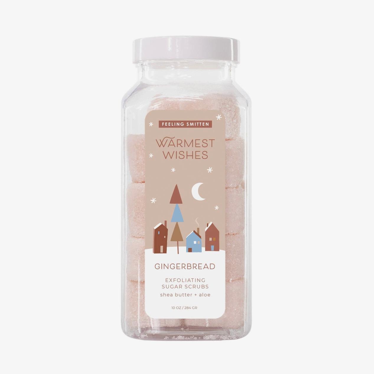 Gingerbread Exfoliating Sugar Cube Jar