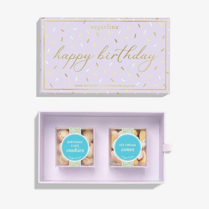 Happy Birthday Candy Bento Box
