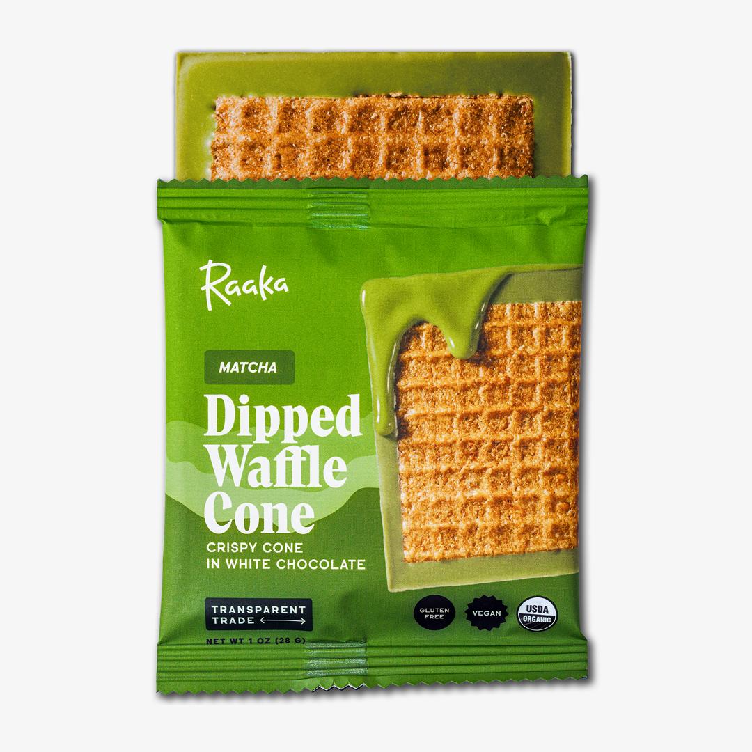 Matcha Dipped Waffle Cone Bar
