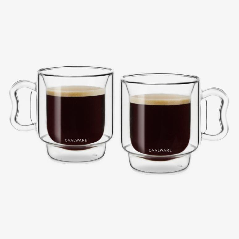 Double Wall Espresso Glass Cups