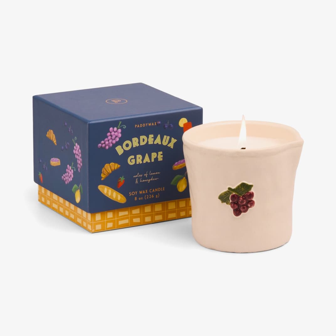 Bordeuax Grape Bistro Candle