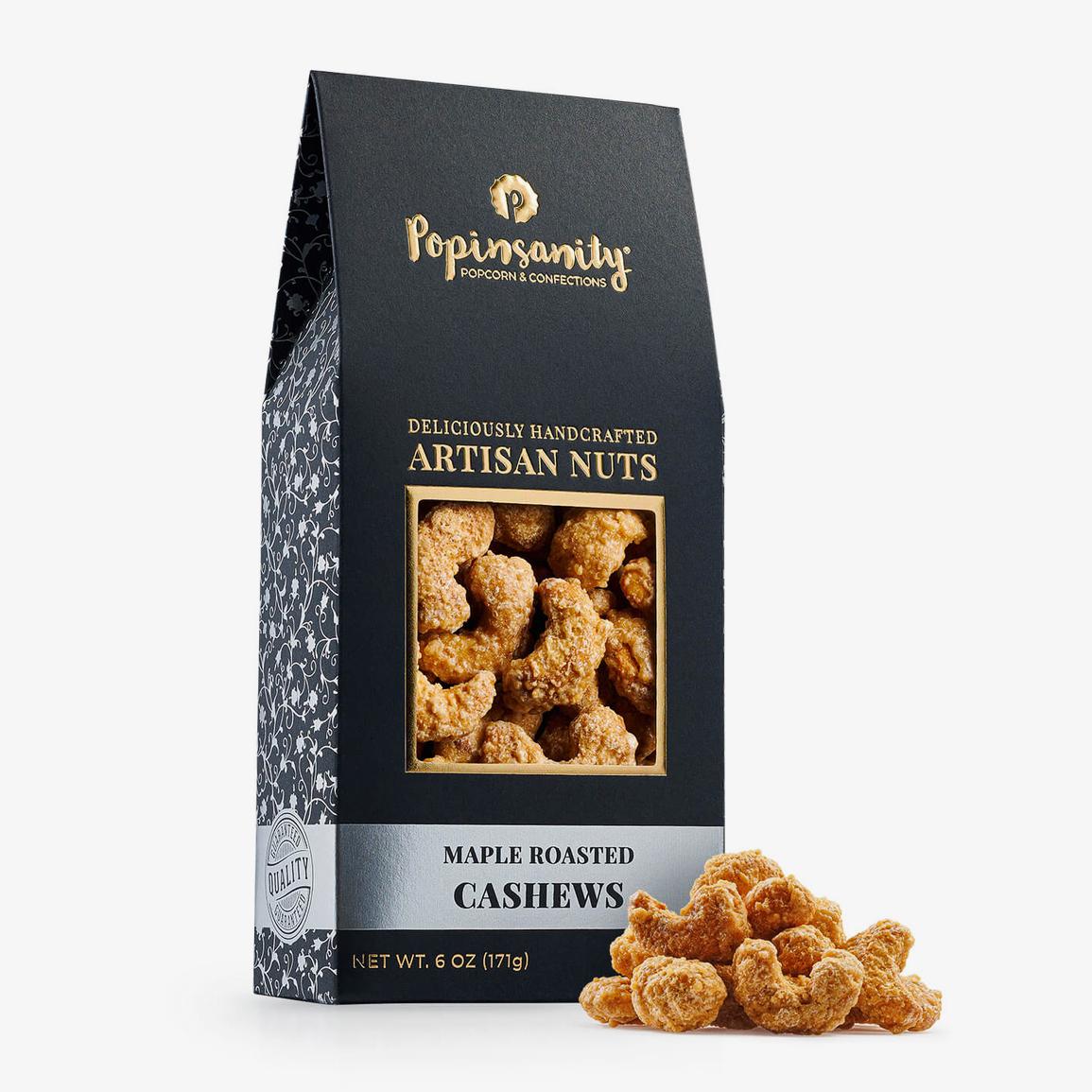 Maple Roasted Cashews - 6oz