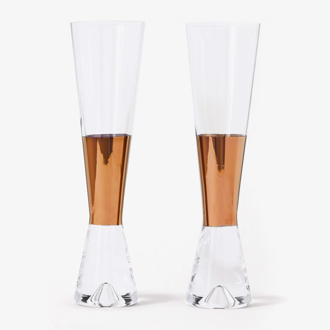 Tank Champagne Glasses