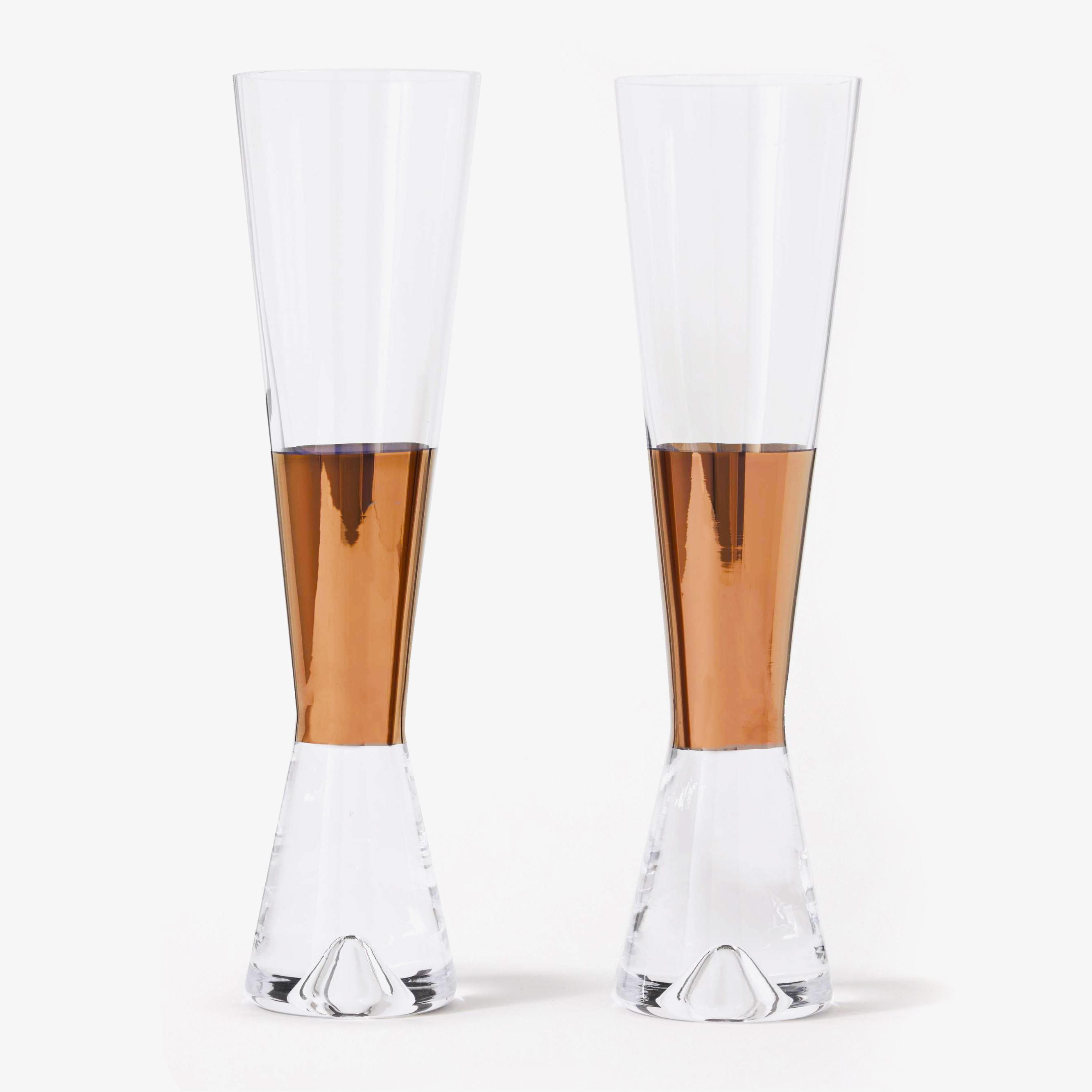 Tank Champagne Glasses