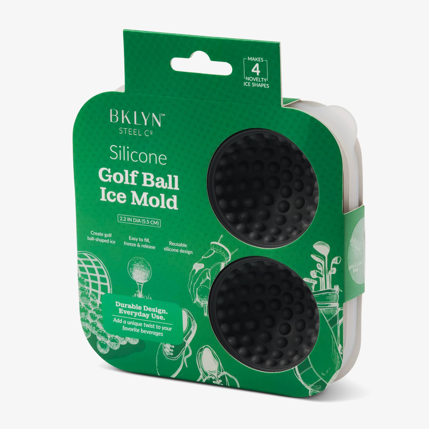Golf Ball Ice Mold
