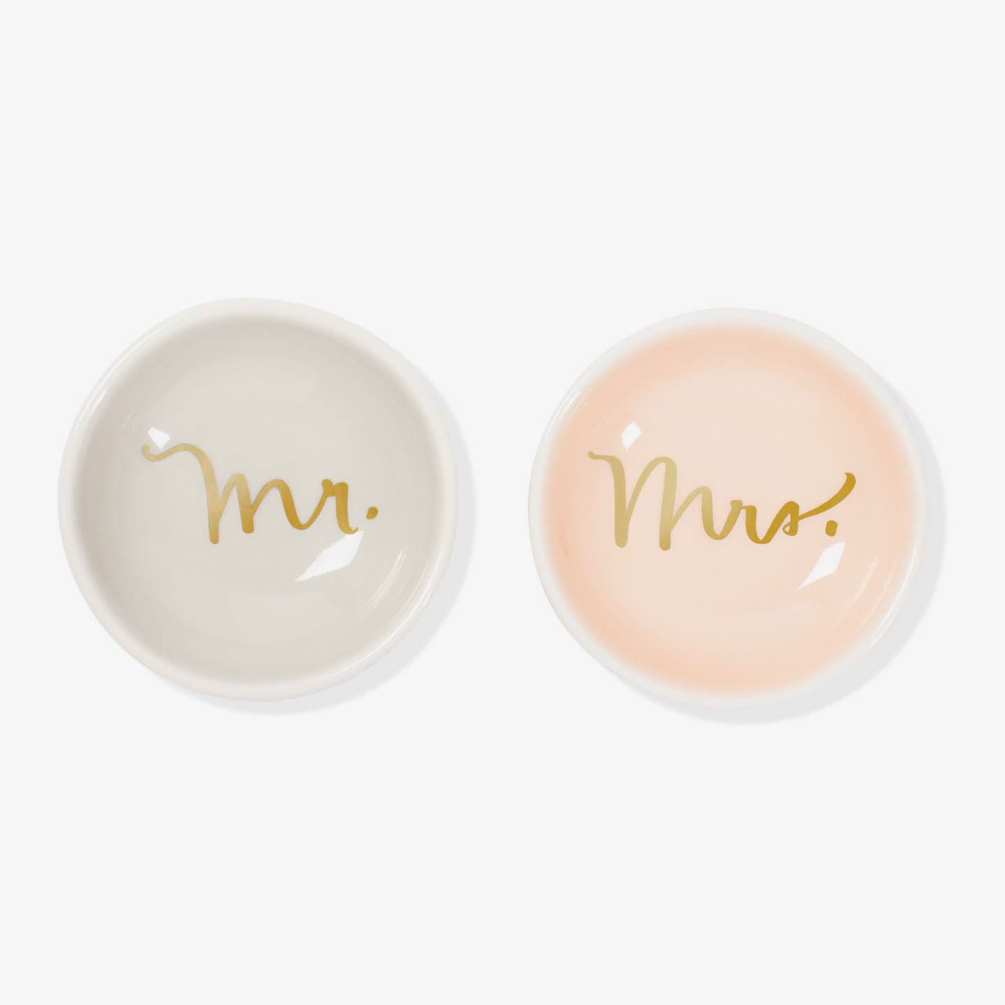 Mr. & Mrs. Trinket Tray Set
