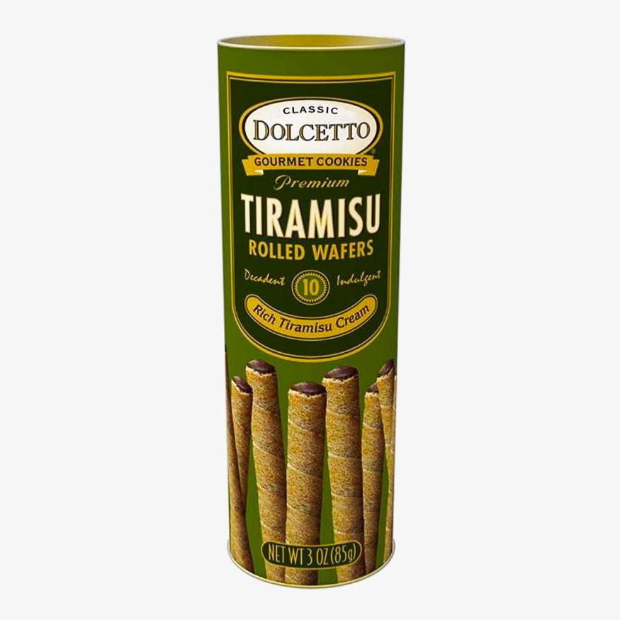 Tiramisu Wafer Rolls