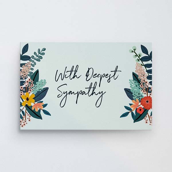 Deepest Sympathy