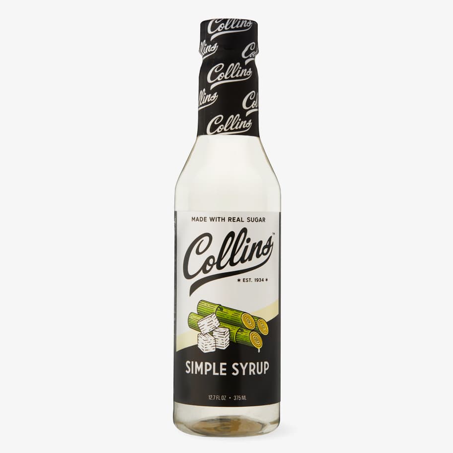 Real Sugar Simple Syrup 12oz