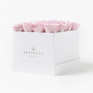 Infinity Roses Large Pink Roses In A Box